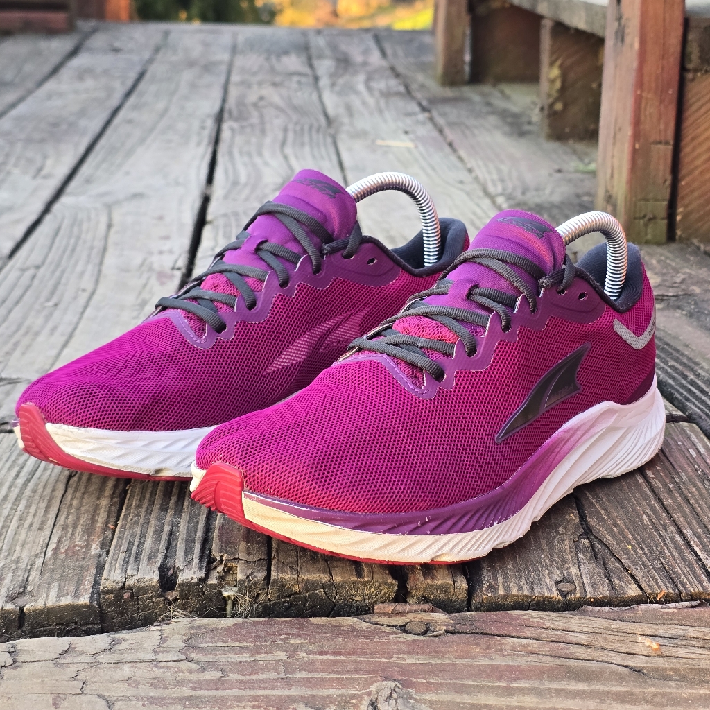 Altra Womens Rivera 3 Purple Black Running Training Athletic Sneakers Sz 8 Us
